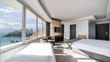 Superior Room, Sea View | Premium bedding, in-room safe, free cribs/infant beds, free WiFi