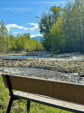 Vue depuis l’hébergement
