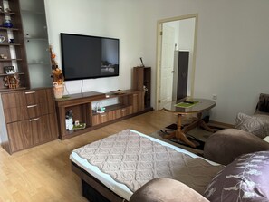 1 sovrum, strykjärn/strykbräda, wi-fi och sängkläder