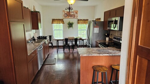 It's a Brick...House!  Family-sized condo right outside of Cascade, IA! 