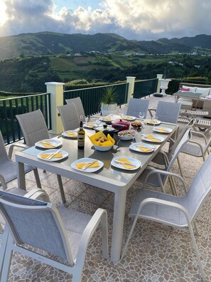 Opções para refeição ao ar livre