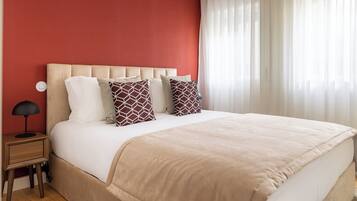 1 makuuhuone, silitysrauta/-lauta, Wi-Fi, vuodevaatteet