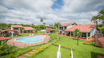 Konaklama yerinin ön cephesi