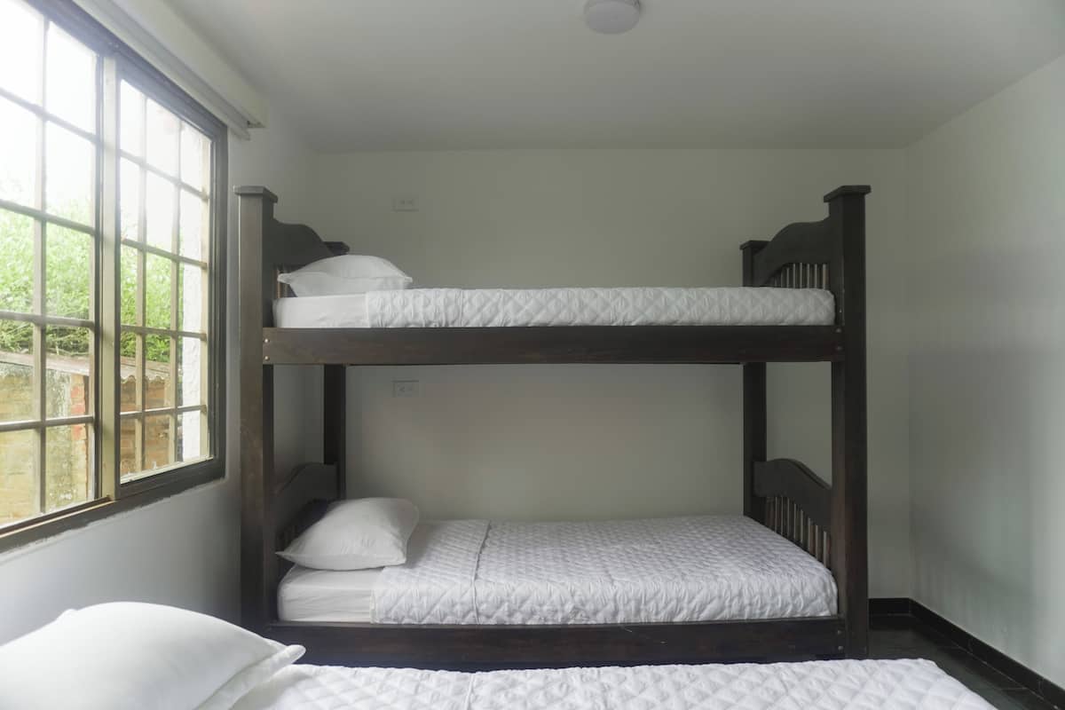 Down duvets, iron/ironing board