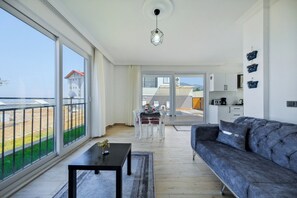 Living area - Ferien Villa in Fethiye Mit Privat Pool und Meerbick (Fethiye)