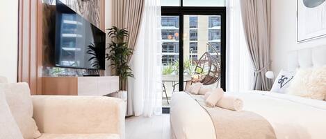 Iron/ironing board, internet, bed sheets