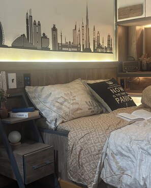 1 bedroom, iron/ironing board, free WiFi, bed sheets