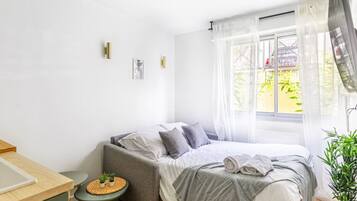 1 Schlafzimmer, Bügeleisen/Bügelbrett, Reisekinderbett, WLAN