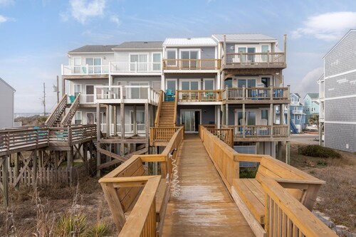 Oceanfront 3-Bedroom Townhome with Private Beach Access