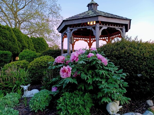 Property grounds - Hither House Cottage, a retreat near the beaches of Montauk NY and Pet Friendly! (Montauk)