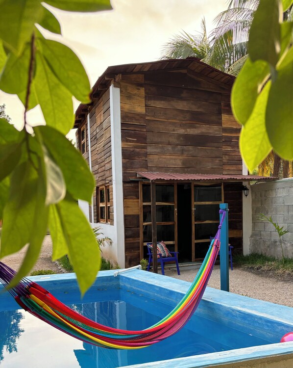 Fassade der Unterkunft