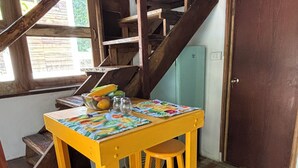 Economy Cabin, Patio, Pool View | Living area | Flat-screen TV - Bacalar Cabana (Bacalar)