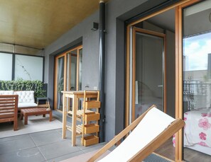 Terrace/patio - Beautiful apartment with big terrace near Paris (Montreuil)
