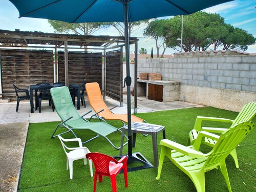 Family house with beautiful garden