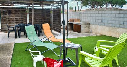 Family house with beautiful garden