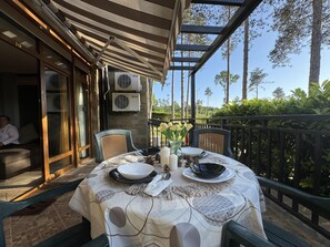 Appartement | Buiten dineren