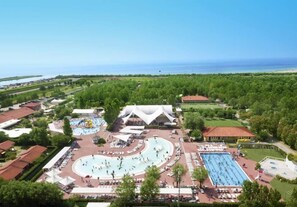Pool - Barricata Holiday Village Mobilehome Bellagio Large für 6 Personen (Porto)