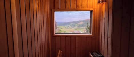 Apartamento, 1 quarto, terraço, vista para o jardim | Sauna seca