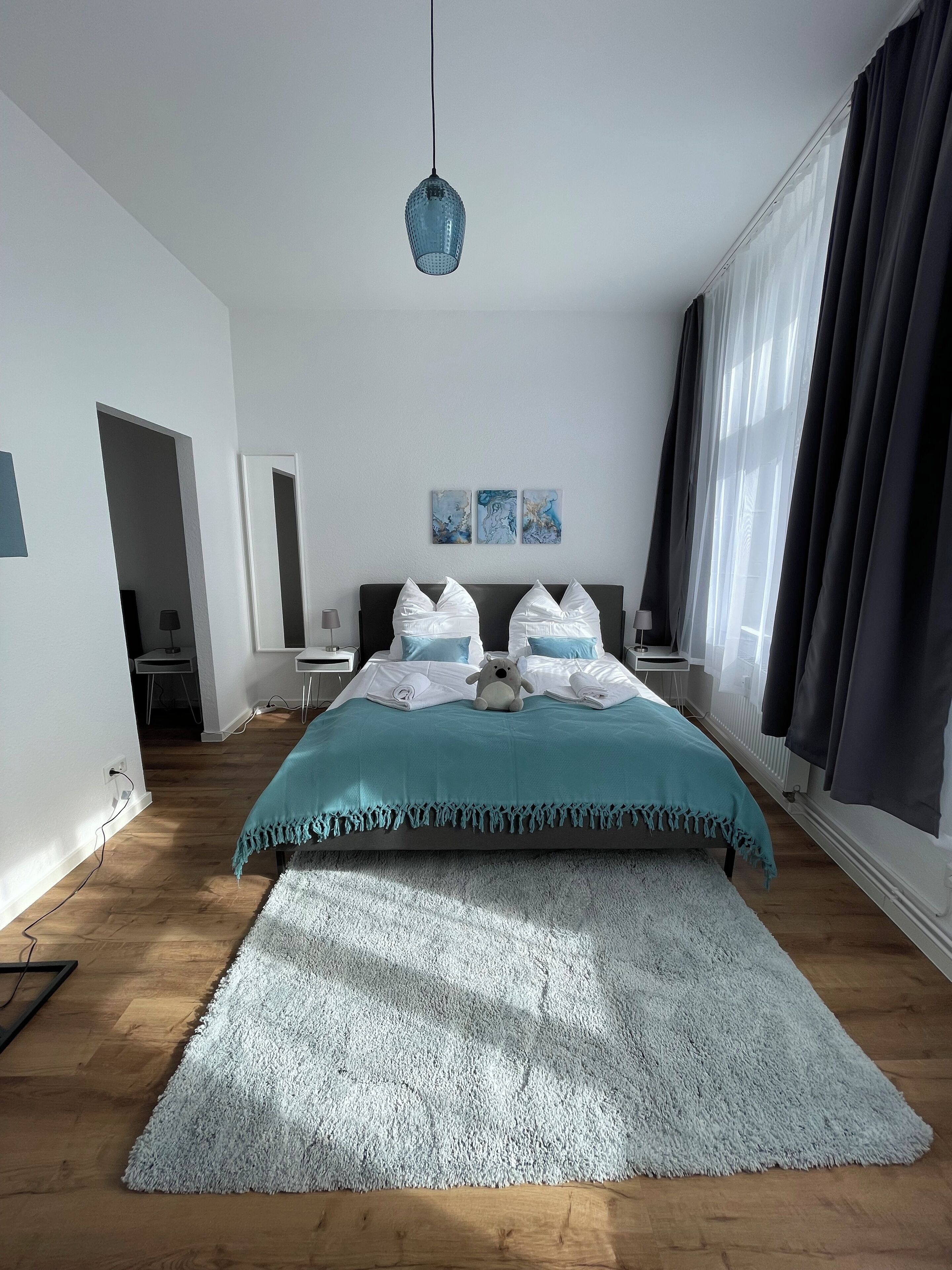 2 多间卧室、办公桌、熨斗/熨衣板、免费 WiFi