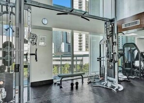 Fitness facility - Breathtaking View Brickell Village Duplex Condo (Miami)