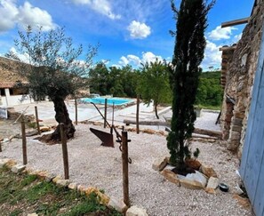 Property grounds - Location Petit Loft Dans Vaste Domaine (Esparron)