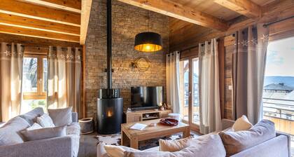 Les Chevreaux - Chalet avec vue montagne