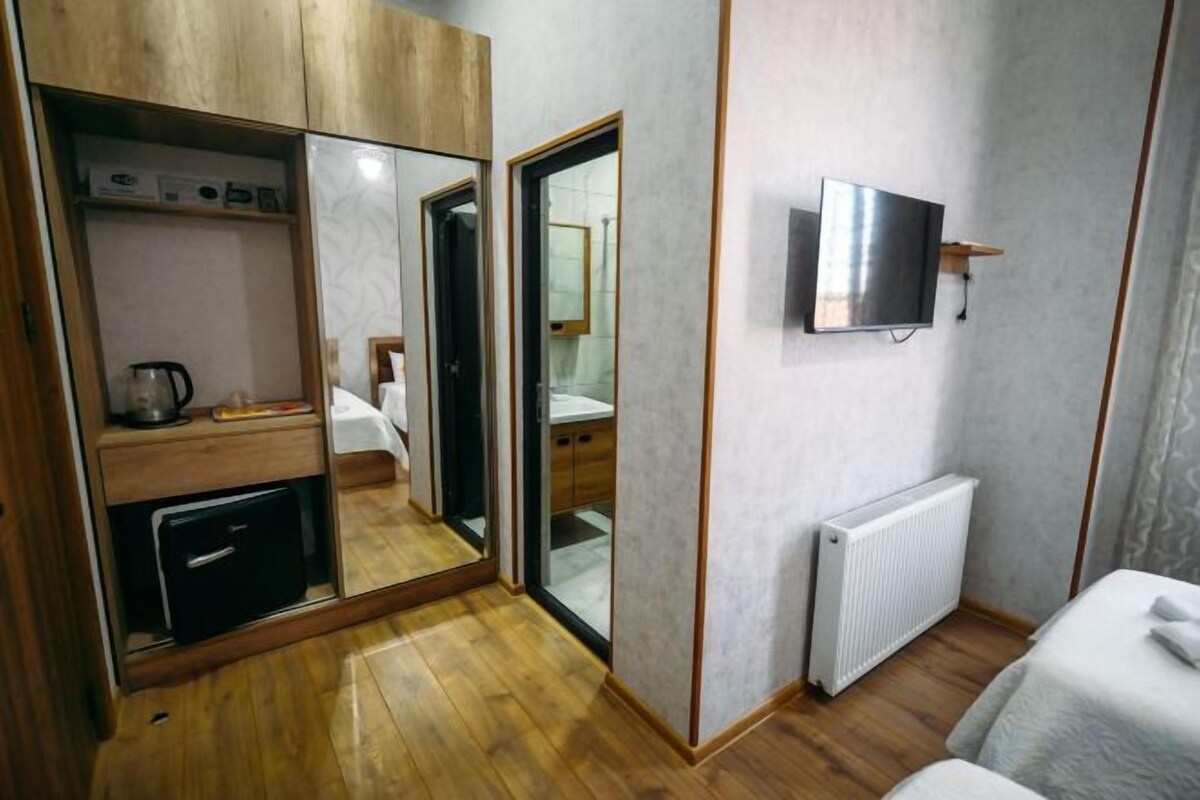 Soundproofing, iron/ironing board (on request), WiFi (free)