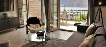 Appart Moderne T4 en Duplex, vue Pano sur le Lac, Climatisé Avec Wifi et Parking