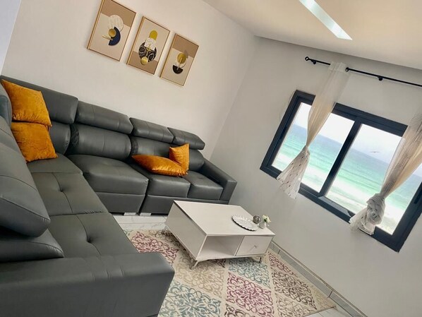 Living area - appartement water front (Dakar)
