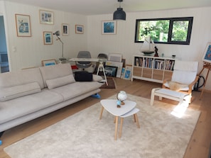 Living area - Maison Neuve , Plage à Pied (Assérac)