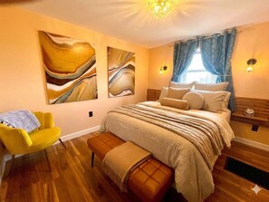 1 chambre, bureau, accès au Wi-Fi (inclus), literie fournie
