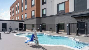 Seasonal outdoor pool