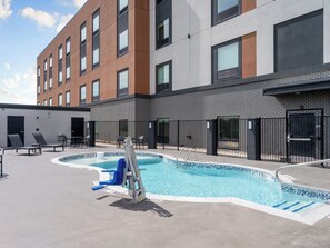 Seasonal outdoor pool