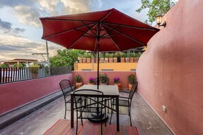 Terrasse sur le toit