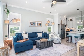 Smart TV, foosball, table tennis, books - Just steps away - beach, pool, & attractions on the Emerald Isle! New Home.  (Emerald Isle)