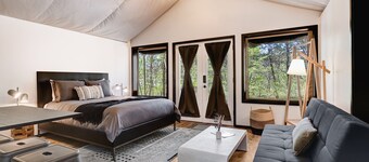 Loblolly Pine Luxury Glamping Tent Suite at Starlight Haven Resort