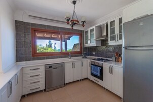 Villa, Sea View | Private kitchen