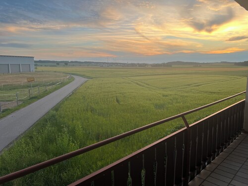 Cozy semi-detached house in the countryside with terrace