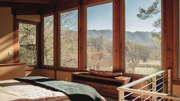 Maison Luxe, salle de bains privée, vue montagne