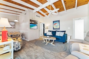 Condo, 1 King Bed with Sofa bed (Condo - 22) | Living area - Casa Mar - 22 by Beachside Management (Siesta Key)