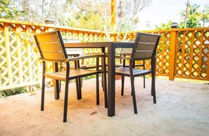 Outdoor dining