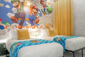 8 bedrooms, iron/ironing board, travel cot, WiFi