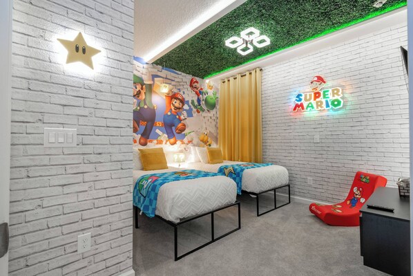 8 bedrooms, iron/ironing board, travel crib, WiFi