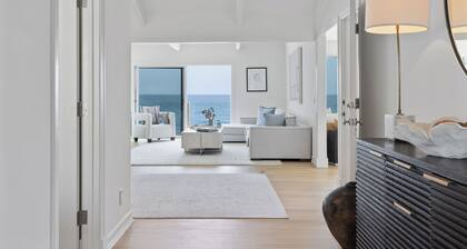 Malibu Shores Retreat Ocean Views • Gym • Fireplace