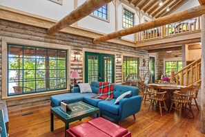 Smart TV, fireplace, video games, computer monitors