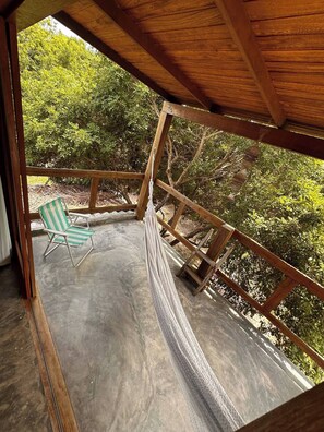 Terrace/patio - Silent and confortable house surrounded by nature - 200 meters from the beach (Barra Grande Maraú)