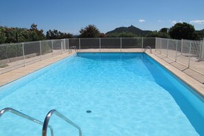 Pool - Beau studio cabine avec piscine et plage à 50m (Saint-Raphaël)