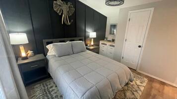 2 habitaciones, tabla de planchar con plancha y wifi gratis