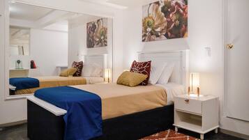 Habitación urbana | Ropa de cama de alta calidad y decoración personalizada