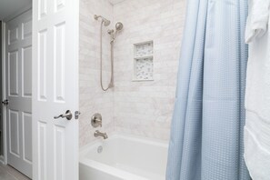 Hair dryer, towels, soap, shampoo - Walk to the Beach - Ocean Block - 1st Floor Condo  (Dewey Beach)